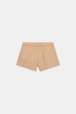 ШОРТЫ ИЗ ПОПЛИНА В ПОЛОСКУ — ZARA