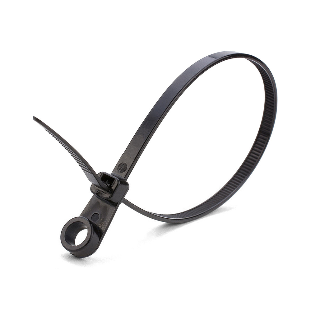Стяжка нейлоновая КСО 5х300 (черн) (100шт) (Fortisflex)