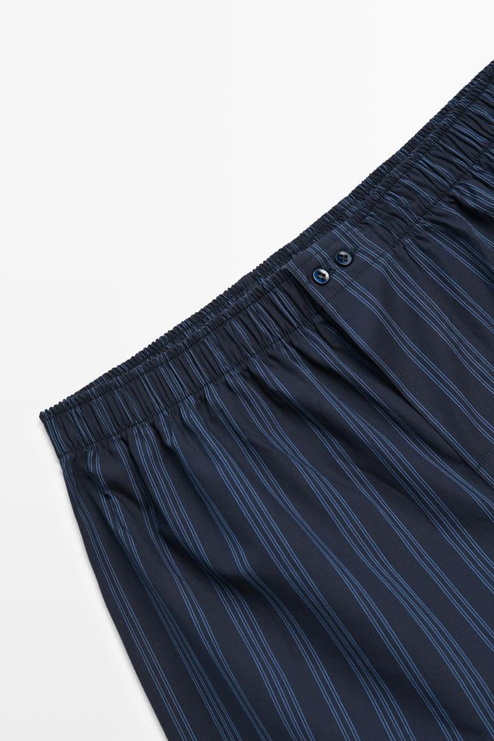 Massimo Dutti Полосатые боксеры из 100% хлопка, темно-синий