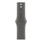 Умные часы Apple Watch Series 11 GPS, 42mm, Jet Black Aluminium Case with Stone Gray Sport Band, S/M