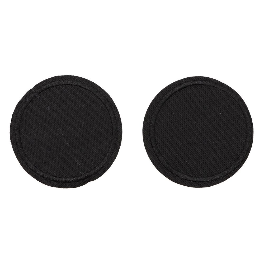 Заплатка термоклеевая d60 мм (black), LA431, 2 шт
