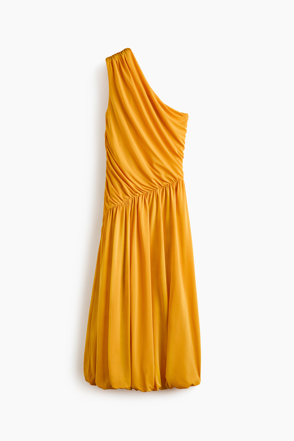 Платье на одно плечо с низом «баллон» - H&M