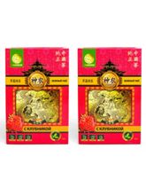 Чай зеленый Shennun с клубникой 100 г, 2 шт