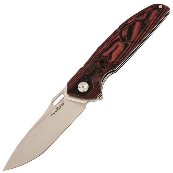 Цена наСкладной нож Nimo Rough Red, сталь D2, рукоять G10