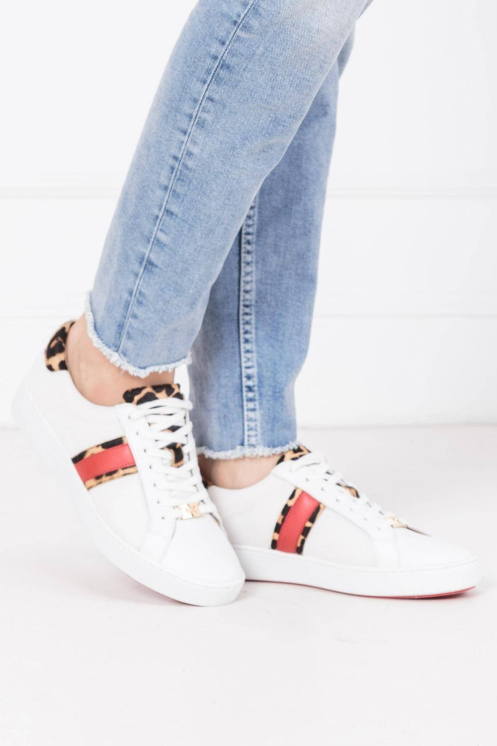 кроссовки irving stripe Michael Kors - белый(43S9IRFS6D)