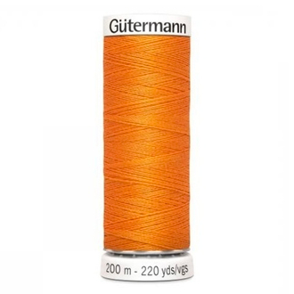 Нить Sew-All 200 м, Gutermann, 350 св.оранжевый