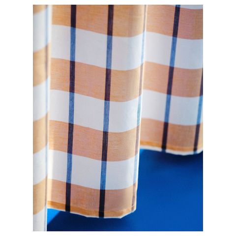 Штора IKEA GLANSHAGTORN (ГЛАНШАГТОРН), Красный, 300х250 см