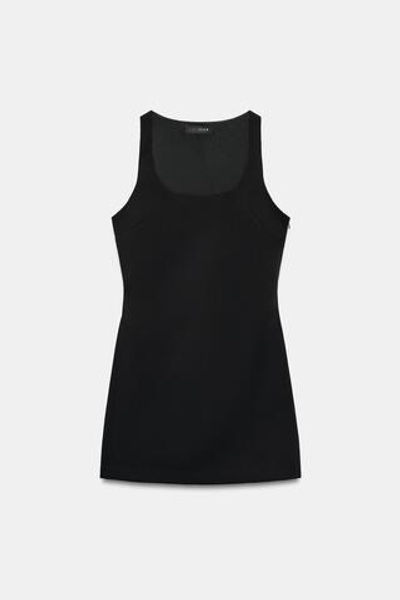 КОРОТКОЕ ПЛАТЬЕ С ВЫРЕЗОМ НА СПИНЕ — ZARA