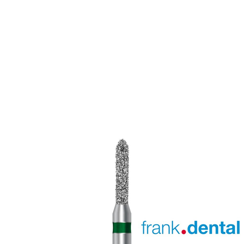 Бор алмазный зеленый  Frank Dental типа FG - D.877.012.G.FGS