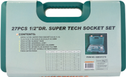S68H4127S Набор головок торцевых 1/2"DR Super Tech, 27 предметов