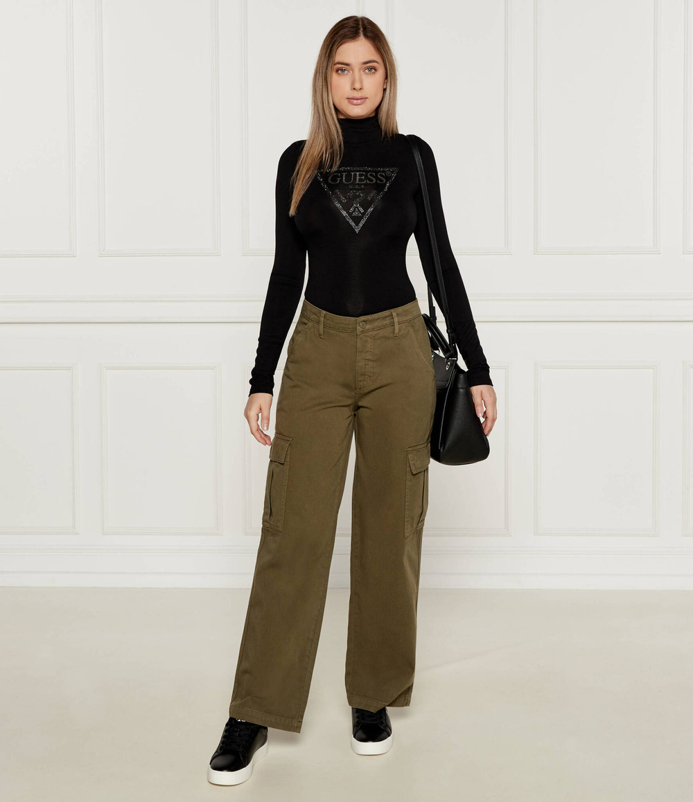 Боди Evelyn GUESS - черный(W4BP08 K68D2)