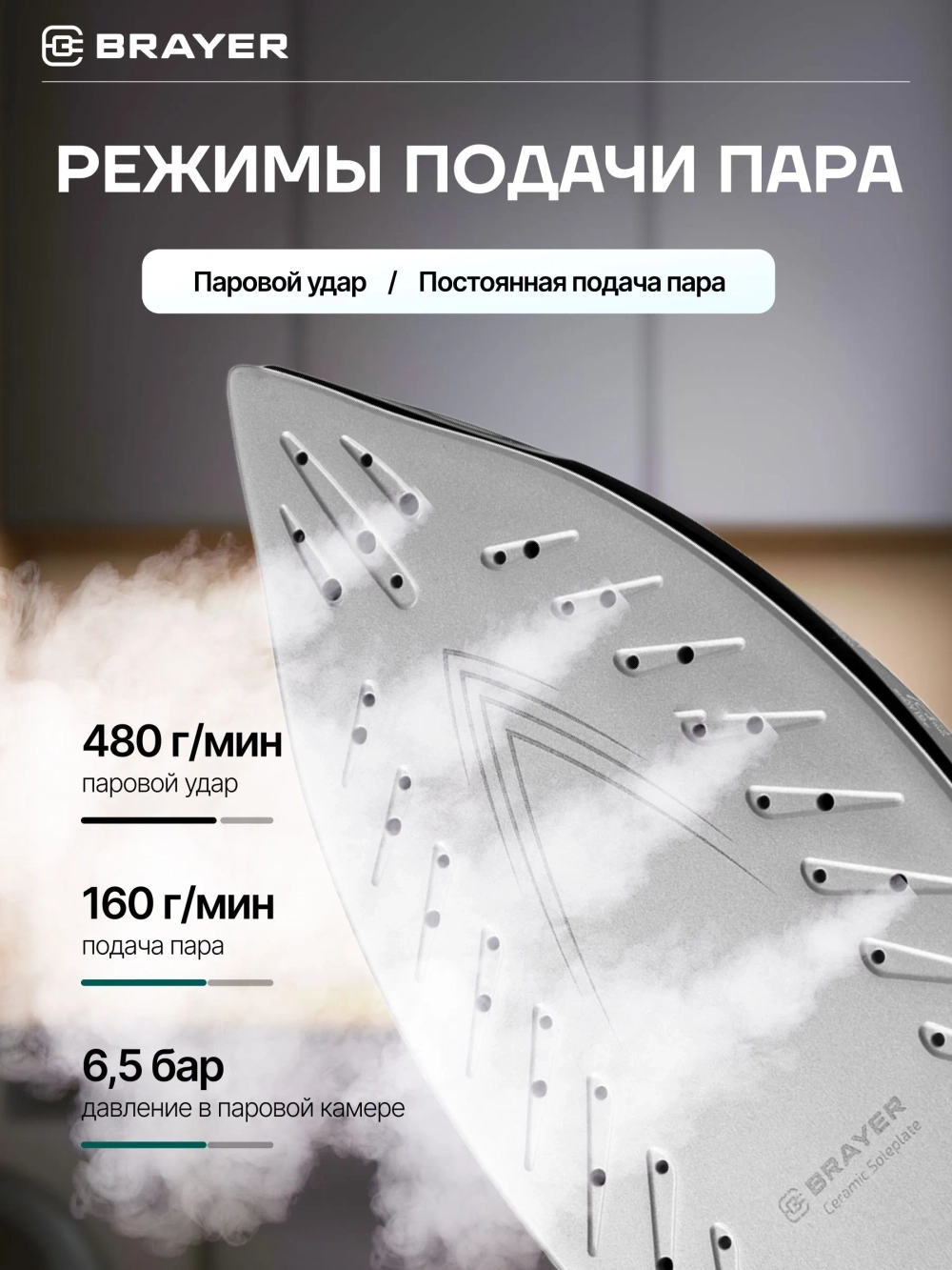 Парогенератор BRAYER 4153BR