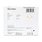 Встраиваемый светильник Voltega VGL7237DLB-01W