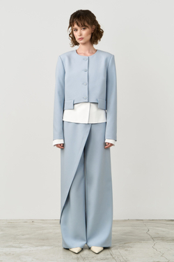 Брюки с запахом