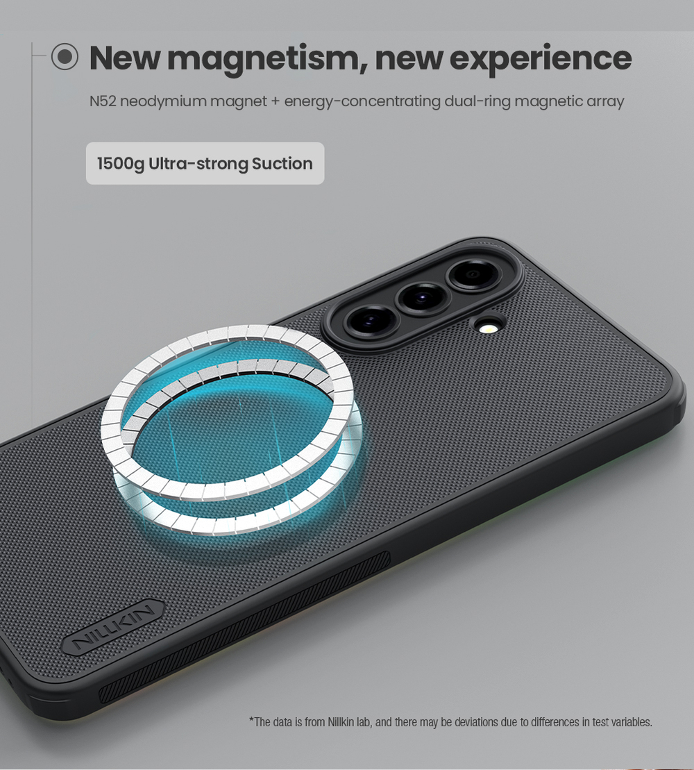 Чехол c встроенным круглым магнитом для Samsung Galaxy A57, серия Super Frosted Shield Pro Magnetic от Nillkin