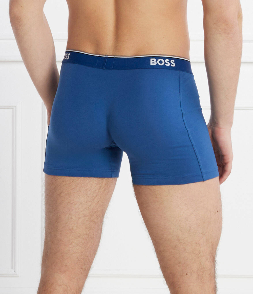 Трусики-боксеры 3шт. BoxerBr 3P Power BOSS BLACK - голубой(50475282)