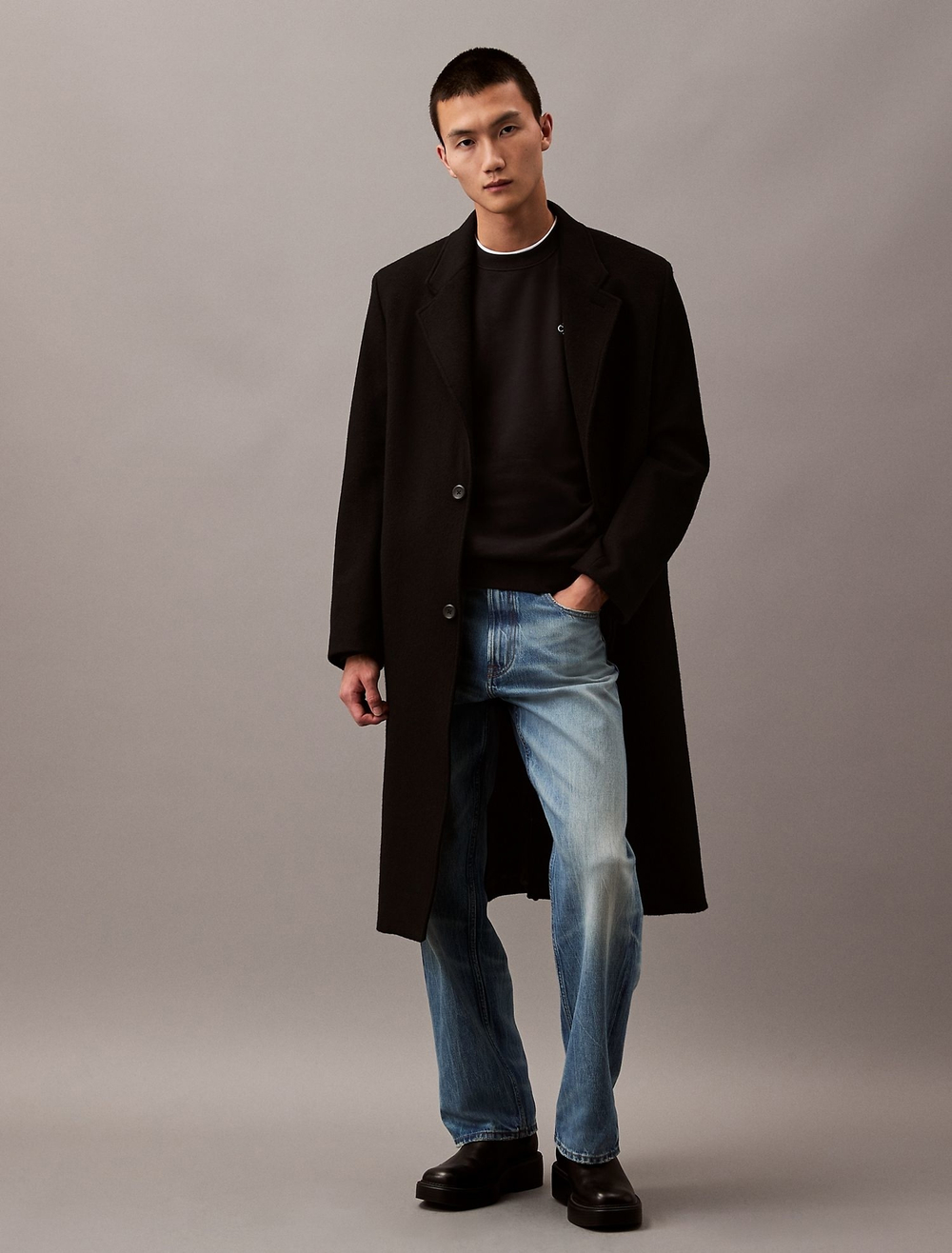 Свитшот Calvin Klein Archive Logo Fleece Black Beauty