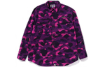 A Bathing Ape Color Camo Cpo Shirt
