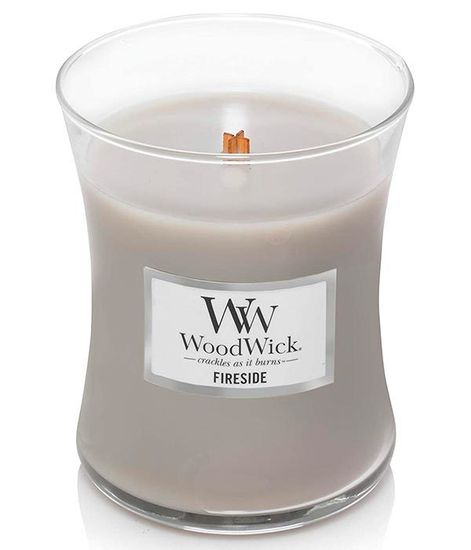 У камина, ароматическая свеча, WoodWick