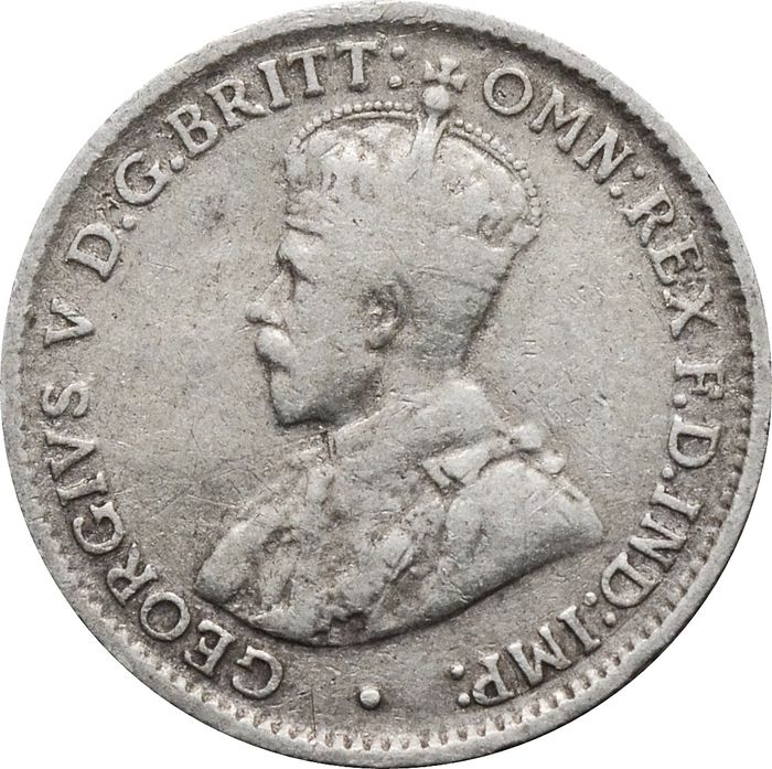 3 пенса 1921 Австралия
