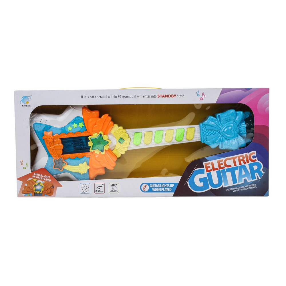 Игрушка Гитара на батарейках, 668C