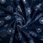 Плюш (ткань) Peppy SS Rainbow Magic Cuddle 370 г/м², 100х150 см, WHISH Navy