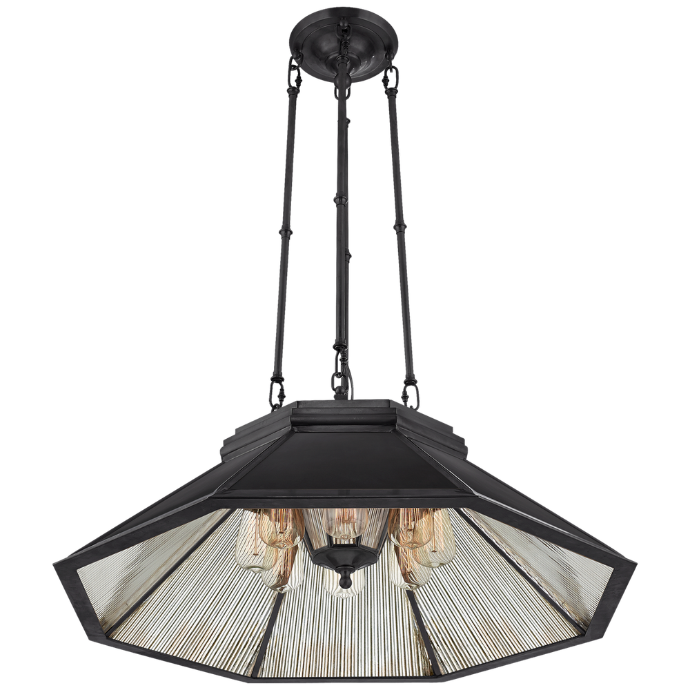 Люстра Visual Comfort Rivington Medium Eight-Paneled Chandelier (Open Box)