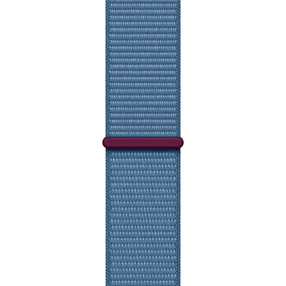 Умные часы Apple Watch SE 2 (2023) GPS, 40mm, Aluminium Case with Sport Loop, Silver/Winter Blue (Серебристый/зимний синий)