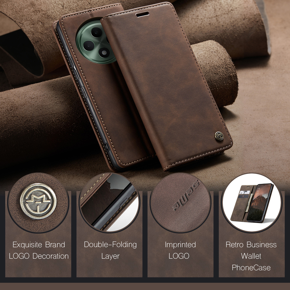 Чехол-книжка CaseMe Matte OPPO Reno 12F/12FS