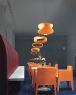 Pendant design lamp  O-Space by Foscarini (White)