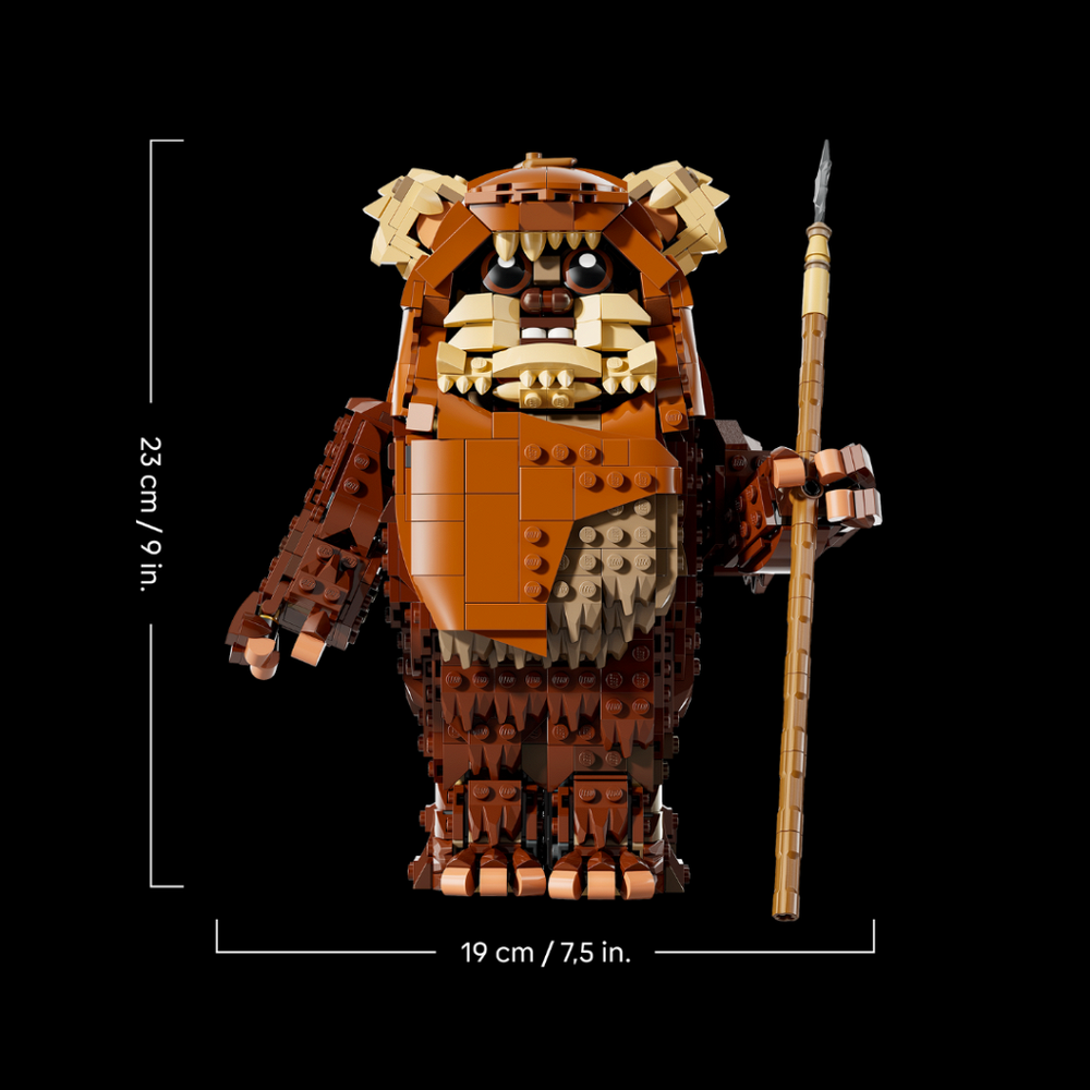 Конструктор Лего Звёздные Войны Эвок Викет 75430 | LEGO Star Wars Wicket the Ewok сборная фигурка Эвока 1010 деталей 12+