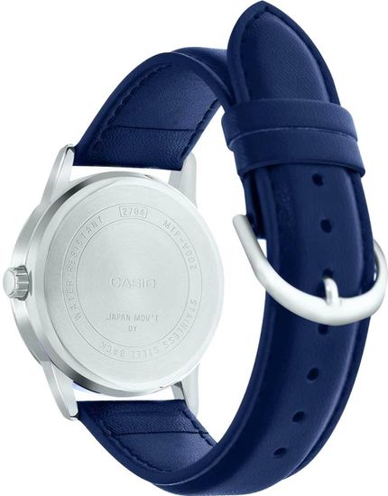 Парные часы Casio Standard: MTP-V002L-2B3 и LTP-V002L-2B3