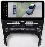 Магнитола для Toyota Camry 50 2011-2014 (рамка LUX) - Teyes LUX ONE 360 монитор 12.3" 2K QLED на Android 10, Быстрая, CarPlay, 4G SIM-слот, 4 камеры в комплекте