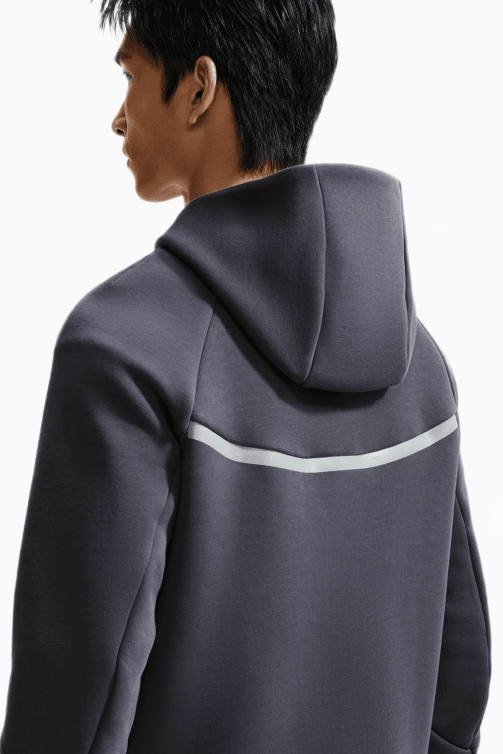 Кофта Nike PSG 26/27 Tech Fleece Windrunner - серый