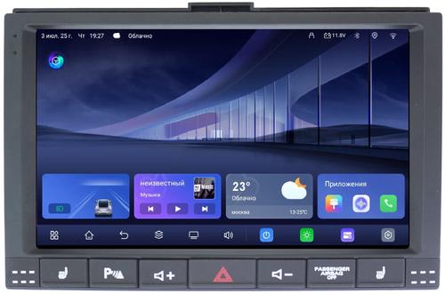 Магнитола для Volkswagen Touareg 2002-2010 (рамка тип 2) - Kuberg QLed, Android 14, TS105, Быстрейшая, CarPlay, SIM-слот