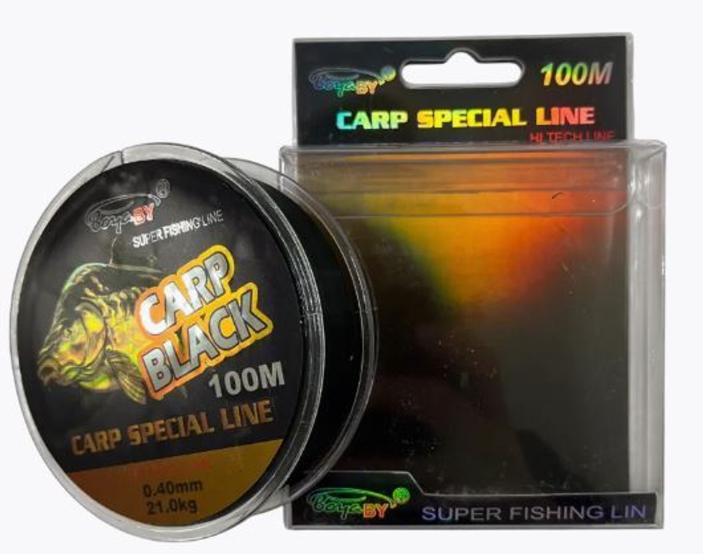 Леска BLACK CARP 0.40 - 100м, (уп/10шт)