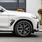 Карбоновые накладки на передние крылья жабры для BMW X3 G01 Рестайлинг 2022-2024 / X4 G02 Рестайлинг 2022+ / iX3 G08 Рестайлинг 2022+ БМВ