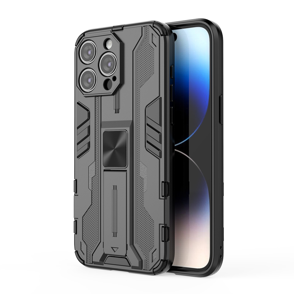 Противоударный чехол с подставкой Transformer для iPhone 15 Pro