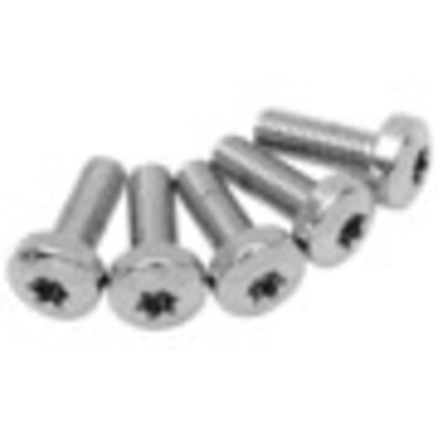 FRONT DISK BRAKE ROTOR SCREW KIT Chrome plated torx screws fit 1984-up FX,FXR,XL,FLT front single disc (5pack)