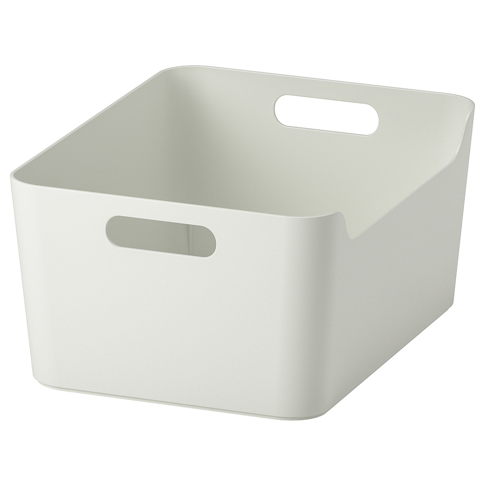IKEA UPPDATERA  (ИКЕА УППДАТЕРА)  -  Контейнер, белый, 34x24 см
