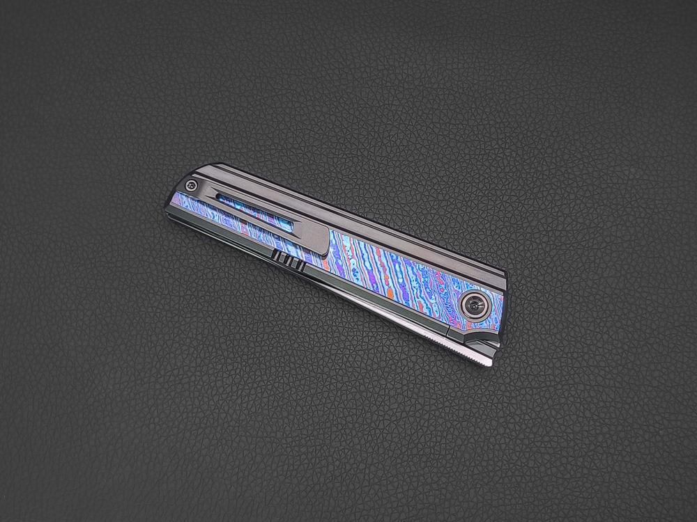 Складной нож Common MC [Magnacut Satin DLC Timascus]