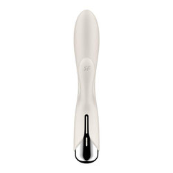 Вибромассажер-кролик с ротацией Satisfyer Spinning Rabbit 1 (бежевый)
