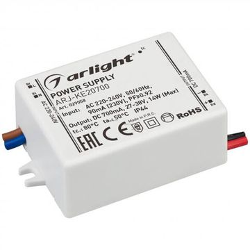 Блок питания для светодиодной ленты 14W 029058 ARJ-KE20700 Arlight