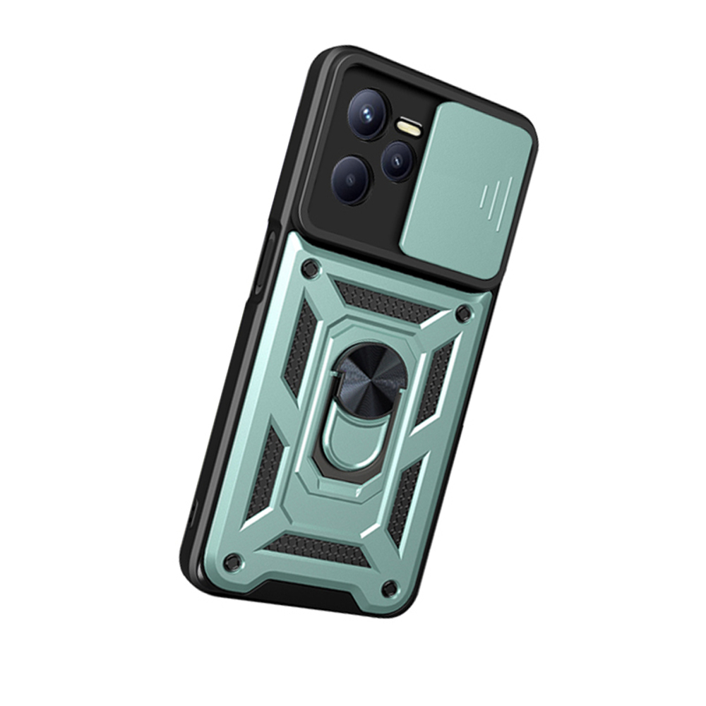 Чехол с кольцом Bumper Case для Realme C35
