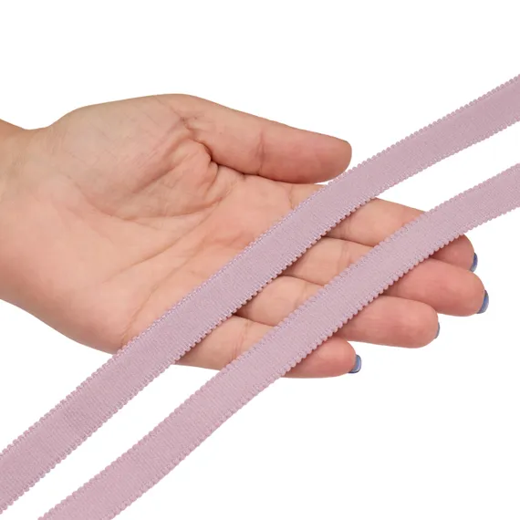 Резинка бретелечная лавандово-серая 15 мм (цв. 620), 612/15