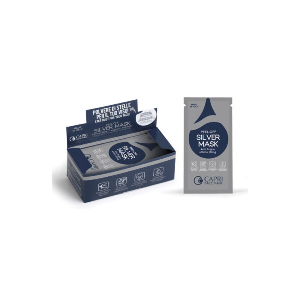 51183 Маска серебряная активный лифтинг, разглаживающая морщины PEEL-OFF MASK, 10мл