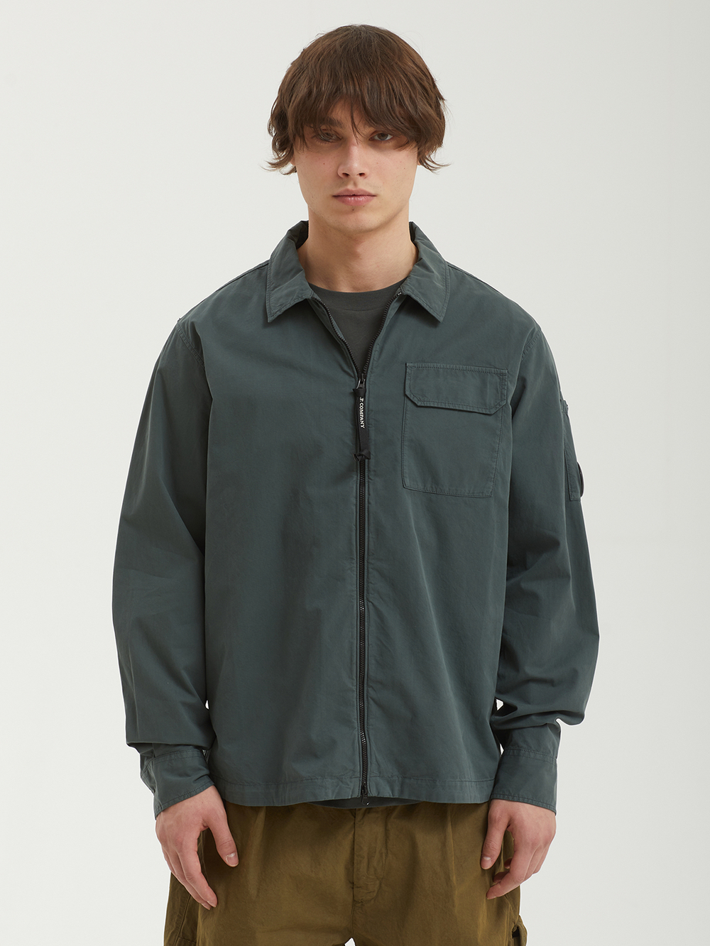 Мужская Рубашка In Organic Gabardine