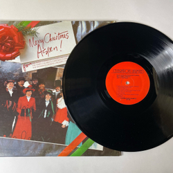Винтажная виниловая пластинка LP Рождественние Песни, The Aspen Community Chorus And Orchestra, The Snowmass Dickens Carolers, John Denver, Merry Christmas Aspen (США 1984)