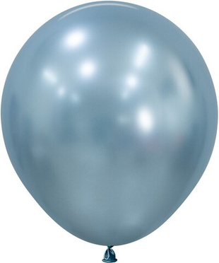 Шар 24" Арктический голубой, шелк / Silk Artic Blue 839