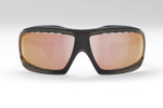 Спортивные очки LiP Typhoon / Trans. Grey - Black / Zeiss / PA Polarized / Rose Gold Lens